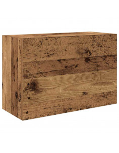 Mobile da Bagno Legno Antico 60x25x40 cm in Legno Multistrato 2