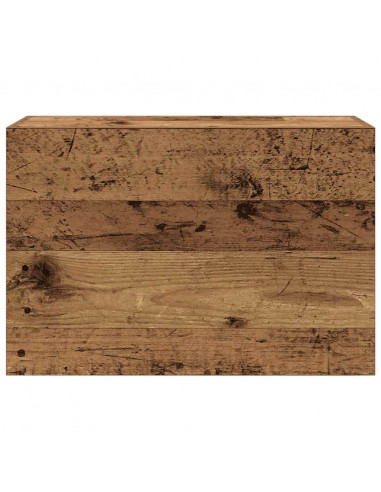 Mobile da Bagno Legno Antico 60x25x40 cm in Legno Multistrato