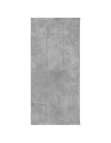 Libreria/Credenza Grigio Cemento 66x30x98 cm Legno Multistrato