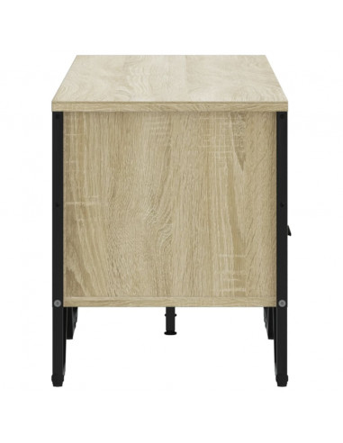 Mobile TV Rovere Sonoma 122x34x41 cm in Legno Multistrato