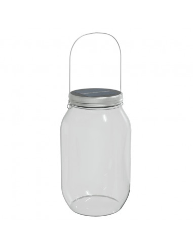 Lampada Solare in Vetro da Esterno 12pz Bianco Caldo