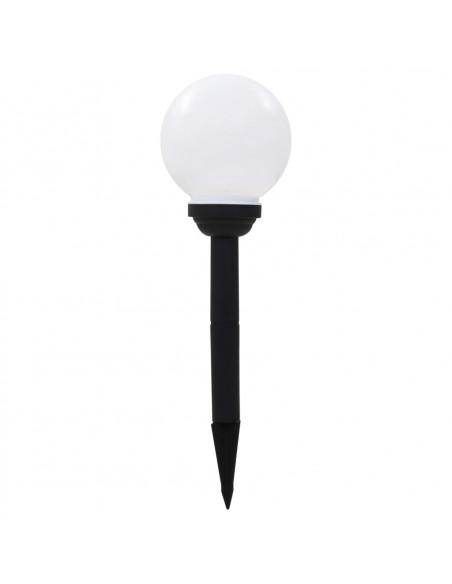 Lampade Solari da Esterno 6 pz LED Sferiche 20 cm RGB