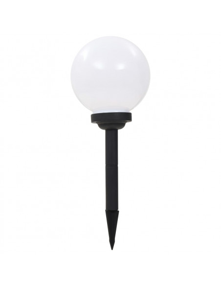 Lampade Solari da Esterni Sferiche 3 pz LED RGB 20 cm