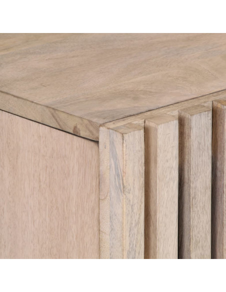 Set Mobili da Bagno 2pz in Legno Massello di Mango