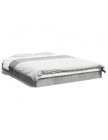 Giroletto Grigio Cemento 160x200 cm in Legno Multistrato