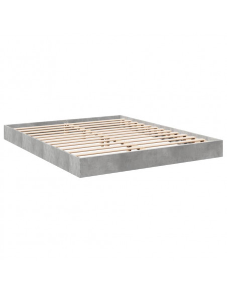 Giroletto Grigio Cemento 160x200 cm in Legno Multistrato