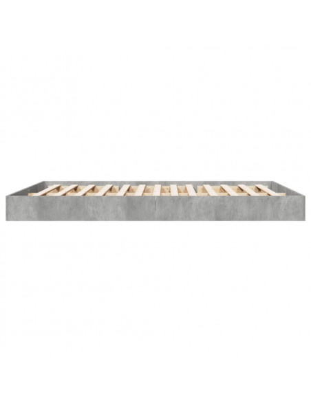 Giroletto Grigio Cemento 160x200 cm in Legno Multistrato