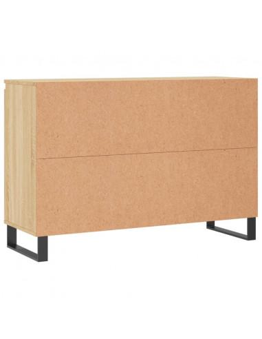 Credenza Rovere Sonoma 104x35x70 cm in Legno Multistrato