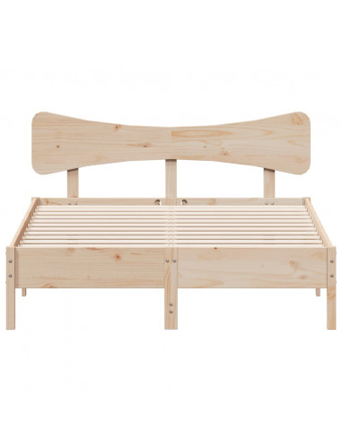 Giroletto senza Materasso 120x190 cm in Legno Massello di Pino