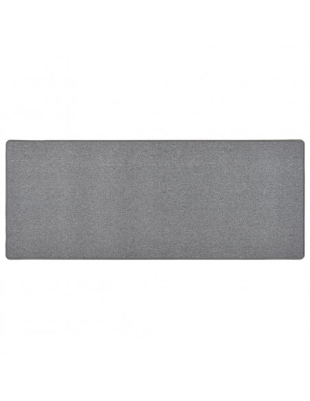 Tappeto Corsia Grigio Scuro 80x200 cm
