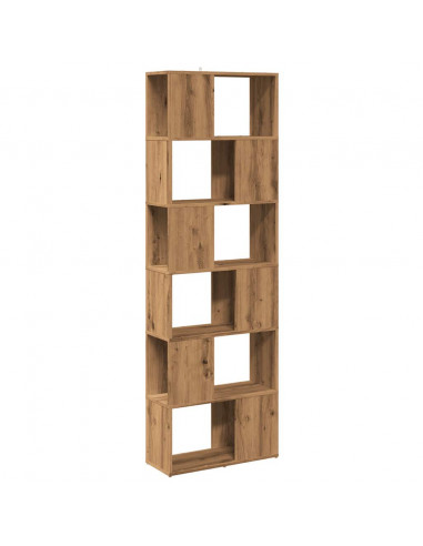 Libreria/Divisorio Stanza Rovere Artigianale 60x24x186 cm