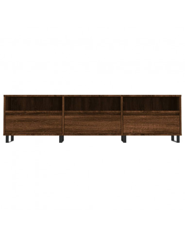 Mobile Porta TV Rovere Marrone 150x30x44,5 cm Legno Multistrato