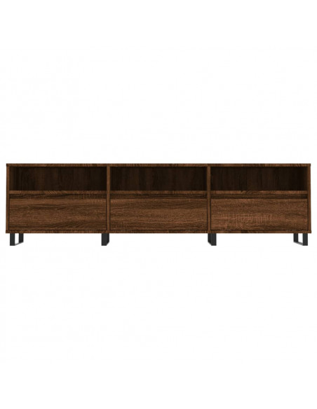 Mobile Porta TV Rovere Marrone 150x30x44,5 cm Legno Multistrato