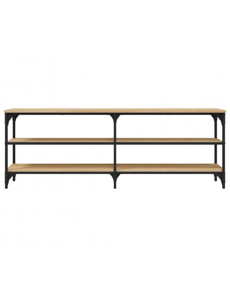 Mobile Porta TV Rovere Sonoma 140x30x50 cm in Legno Multistrato