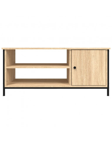 Mobile Porta TV Rovere Sonoma 100x40x45 cm in Legno Multistrato