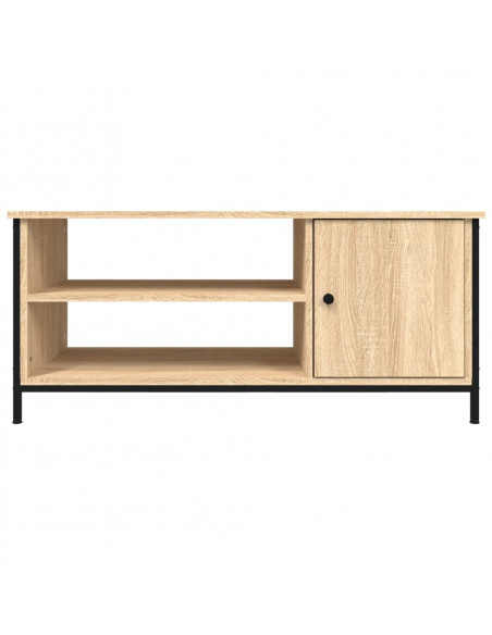 Mobile Porta TV Rovere Sonoma 100x40x45 cm in Legno Multistrato