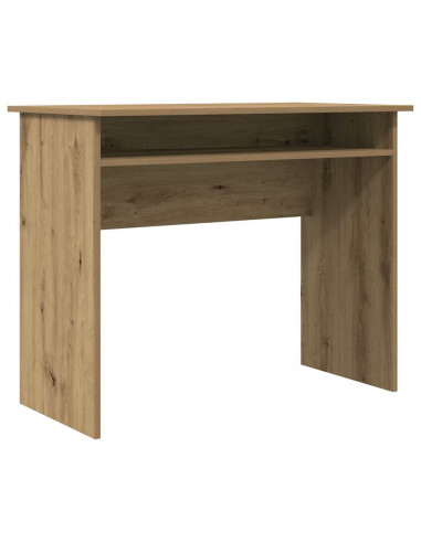Scrivania Rovere Artigianale 90x50x74 cm in Legno Multistrato