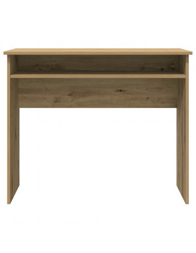 Scrivania Rovere Artigianale 90x50x74 cm in Legno Multistrato