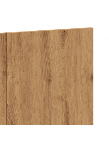 Testiera Rovere Artigianale 120x1,5x80 cm Legno Multistrato