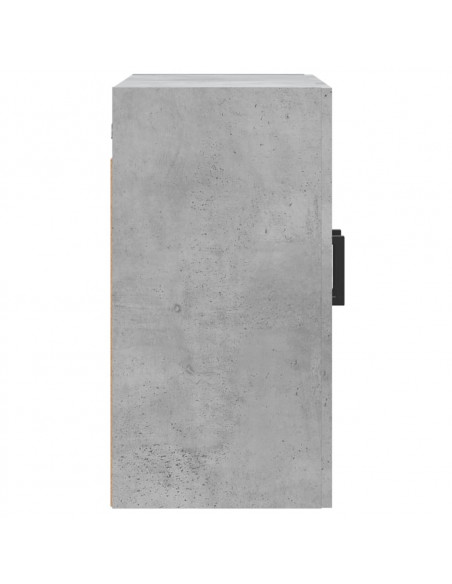 Mobile a Parete Grigio Cemento 60x31x60 cm in Legno Multistrato