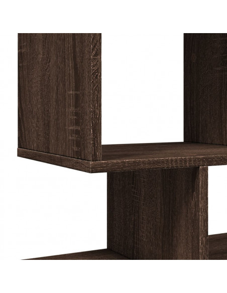 Libreria Divisorio Rovere Marrone 92x29x112 cm in Truciolato