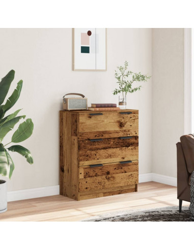 Credenza Legno Antico 60x30x70 cm in Truciolato