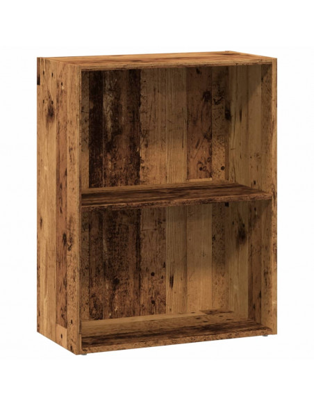 Libreria Legno Antico 60x30x77 cm in Legno Multistrato