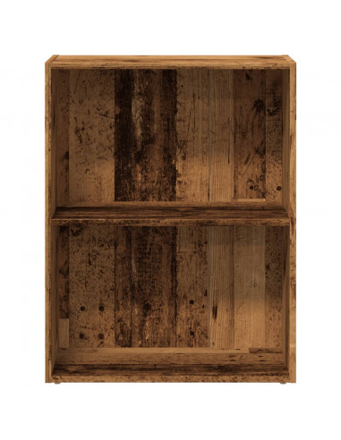 Libreria Legno Antico 60x30x77 cm in Legno Multistrato