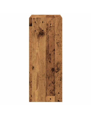 Libreria Legno Antico 60x30x77 cm in Legno Multistrato