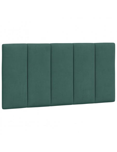 Cuscino Testiera Verde Scuro 100 cm in Velluto