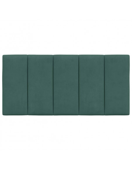 Cuscino Testiera Verde Scuro 100 cm in Velluto