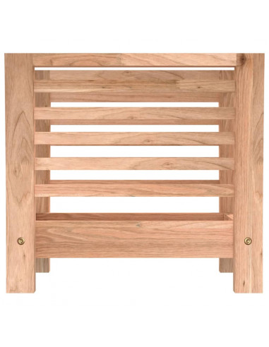 Portariviste 40x26,5x38,5 cm in Legno Massello di Noce
