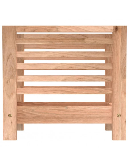 Portariviste 40x26,5x38,5 cm in Legno Massello di Noce