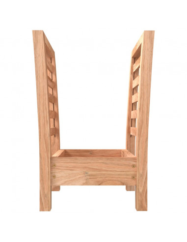 Portariviste 40x26,5x38,5 cm in Legno Massello di Noce