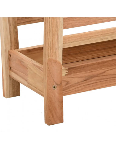 Portariviste 40x26,5x38,5 cm in Legno Massello di Noce
