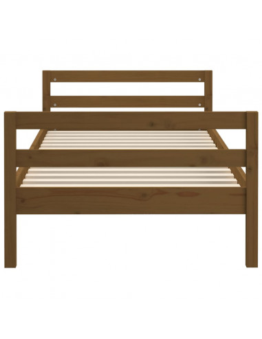 Giroletto Miele 75x190 cm in Legno Massello di Pino