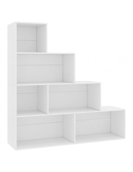 Libreria/Divisorio Bianco 155x24x160 cm in Legno Multistrato