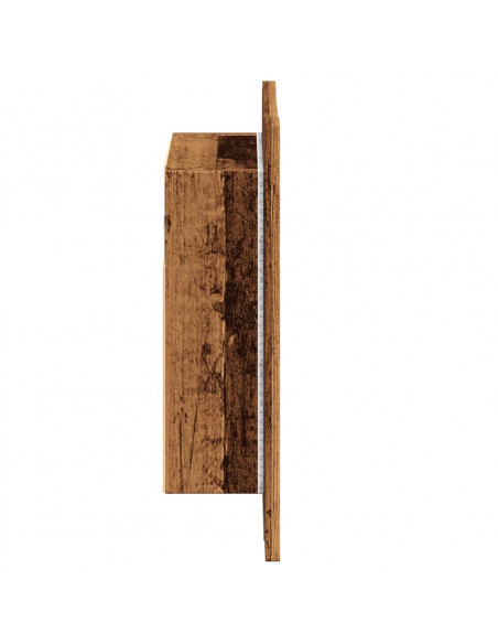 Mobile da Bagno Legno Antico 40x12x45cm in Legno Multistrato