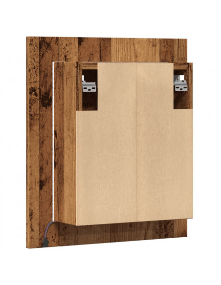 Mobile da Bagno Legno Antico 40x12x45cm in Legno Multistrato