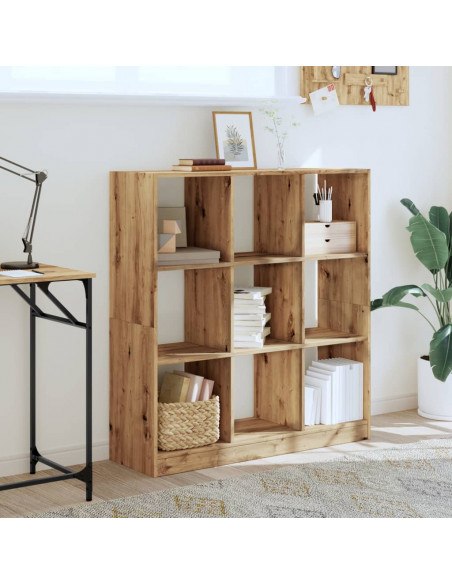Libreria Rovere Artigianale 102x32x108 cm in Legno Multistrato