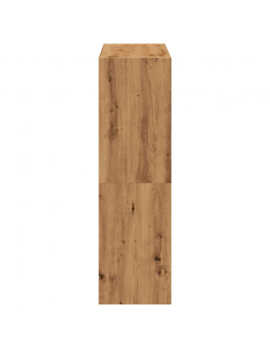 Libreria Rovere Artigianale 102x32x108 cm in Legno Multistrato