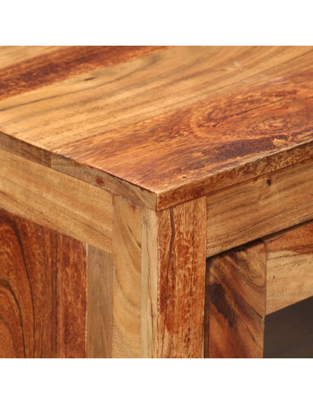Credenza 40x34x110 cm in Legno Massello d'Acacia