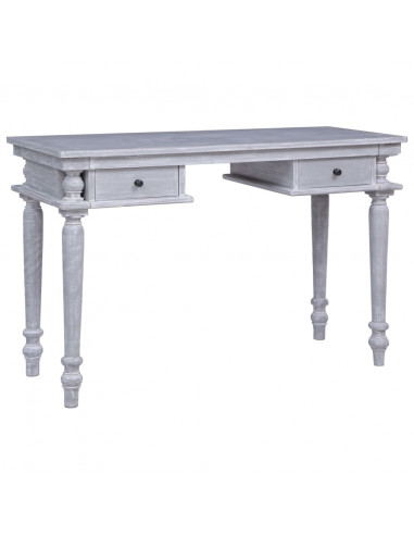 Scrivania 115x50x78 cm in Legno Massello di Mogano