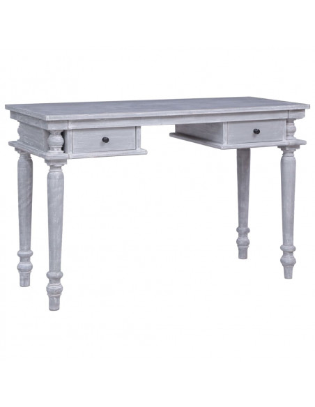 Scrivania 115x50x78 cm in Legno Massello di Mogano