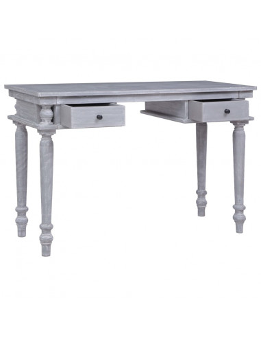 Scrivania 115x50x78 cm in Legno Massello di Mogano