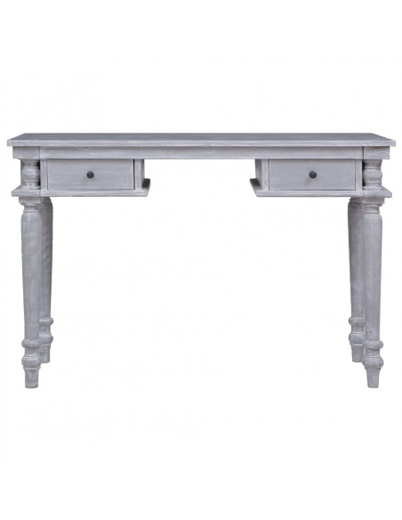 Scrivania 115x50x78 cm in Legno Massello di Mogano