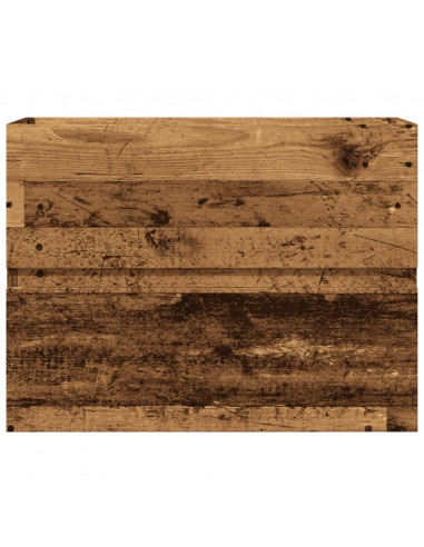 Mobile da Bagno Legno Antico 60x38,5x45 cm in Truciolato