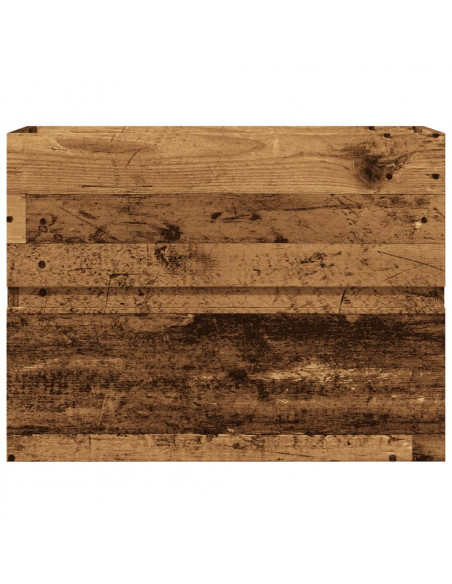 Mobile da Bagno Legno Antico 60x38,5x45 cm in Truciolato