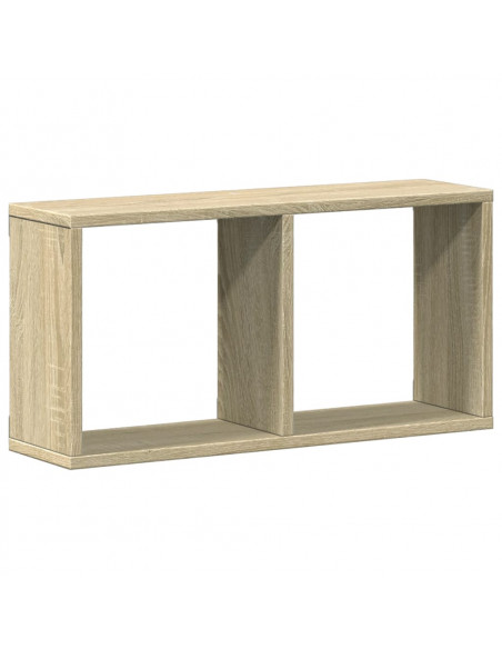 Mobile a Parete 60x16x30 cm Rovere Sonoma in Legno Multistrato