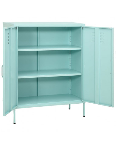 Armadietto Menta 80x35x101,5 cm in Acciaio